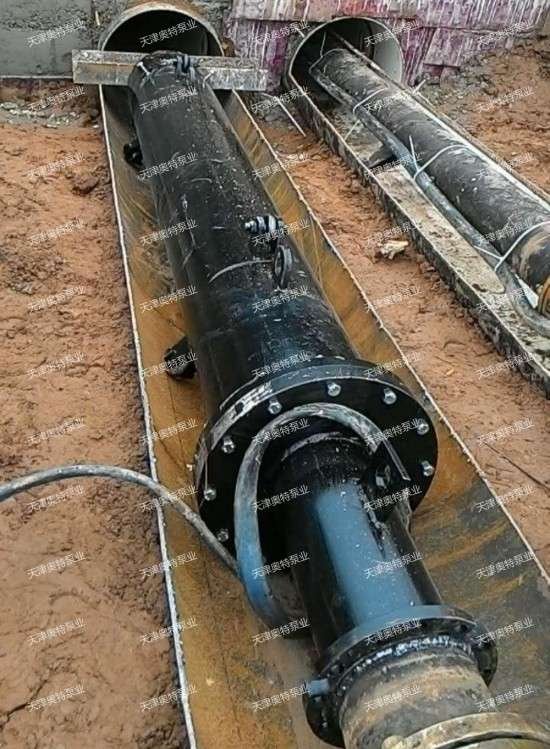 带轮斜式安装潜水泵