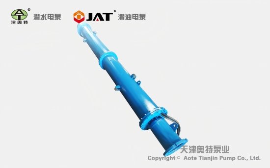 带轮斜式安装潜水泵